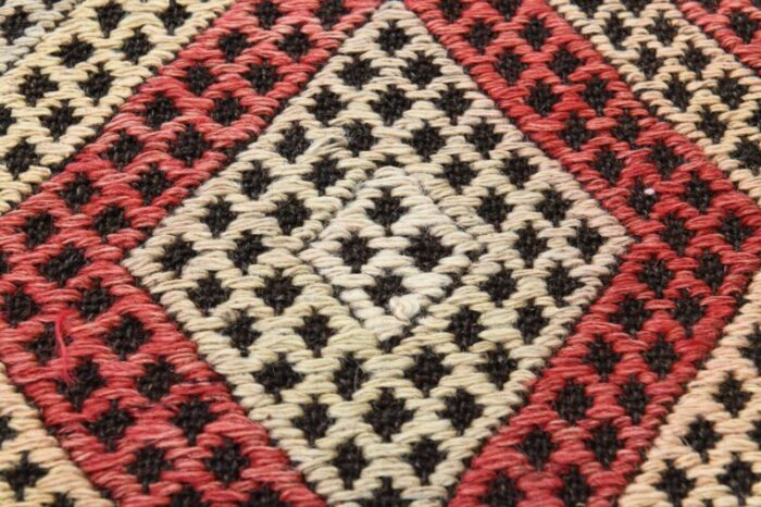 vintage turkish wool kilim area rug 3 2