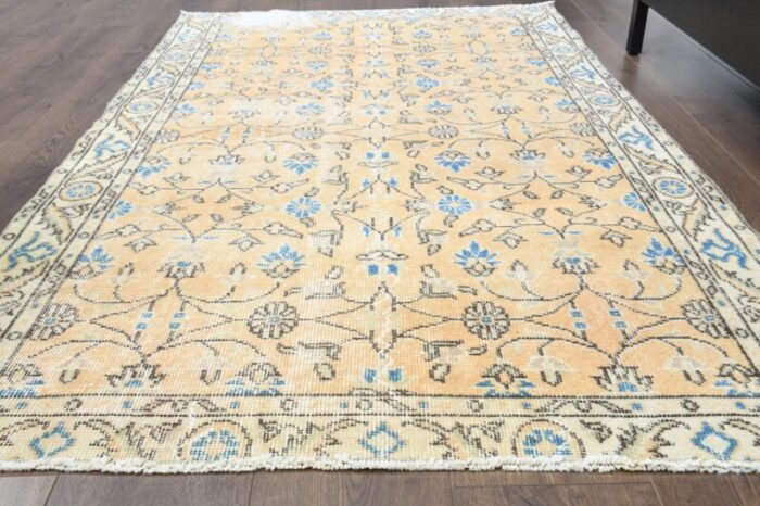 vintage turkish wool rug 2