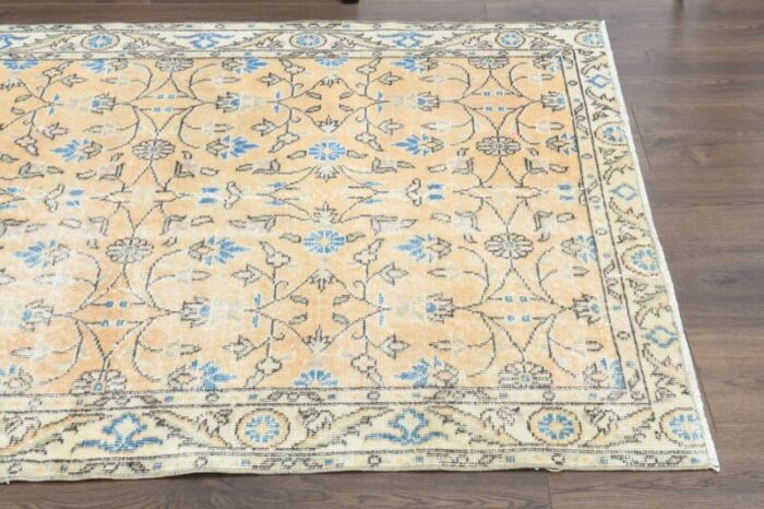 vintage turkish wool rug 4