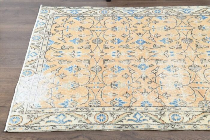 vintage turkish wool rug 6