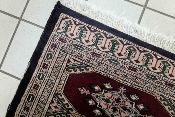 vintage uzbek bukhara rug 1970s 2