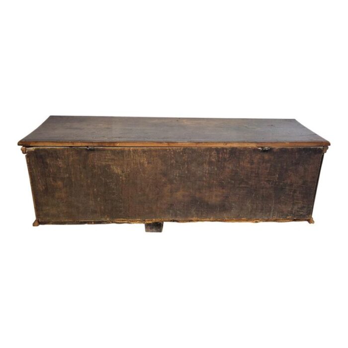 vintage wooden chest 1464