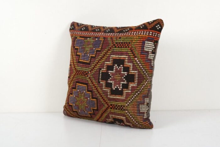 vintage wool kelim cushion cover 2