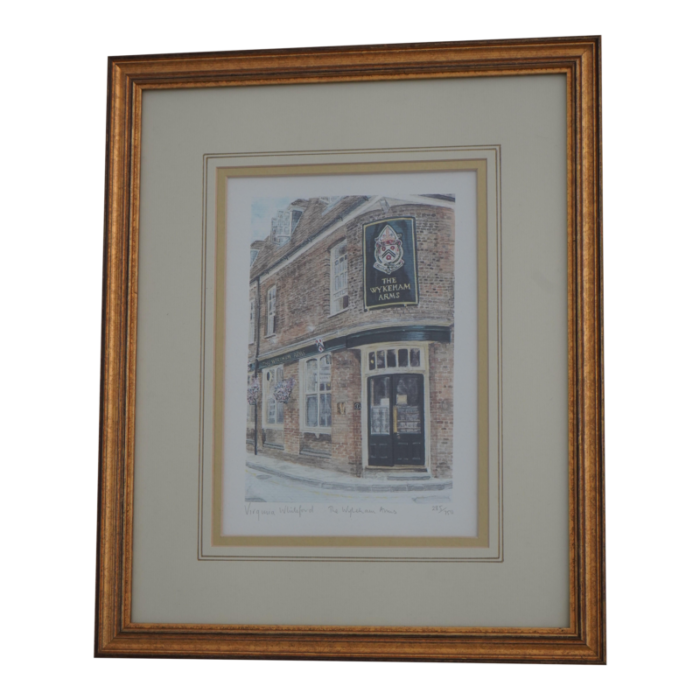 virginia whiteford wykeham arms signed print 5230