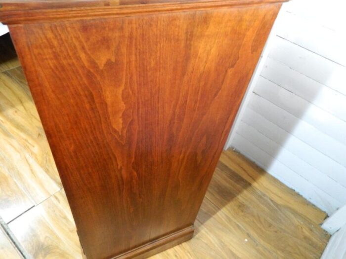 walnut chest of drawers with top hat drawer 1870s 2370