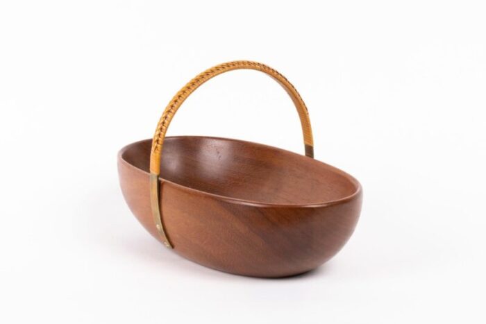 wooden bowl by carl auboeck austria 1960s 3