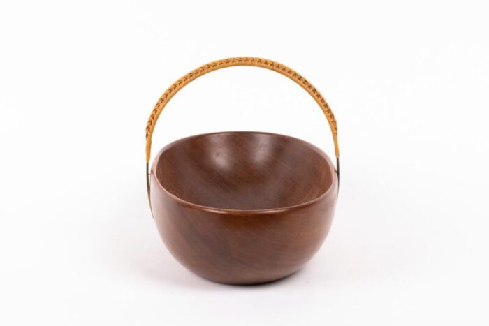 wooden bowl by carl auboeck austria 1960s 4