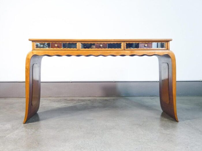 wooden desk attributed to paolo buffa 1940s 2323