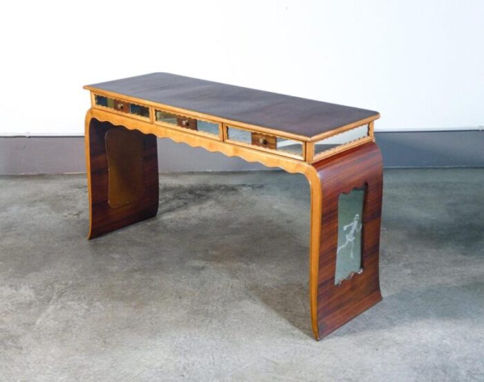 wooden desk attributed to paolo buffa 1940s 3408