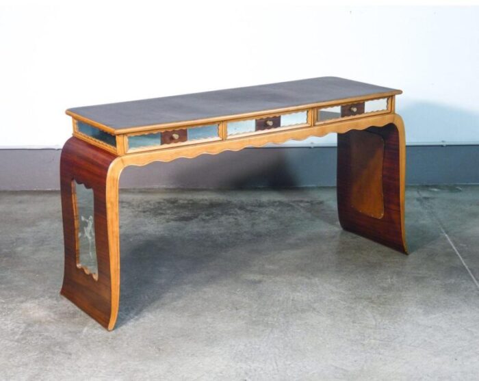 wooden desk attributed to paolo buffa 1940s 6200