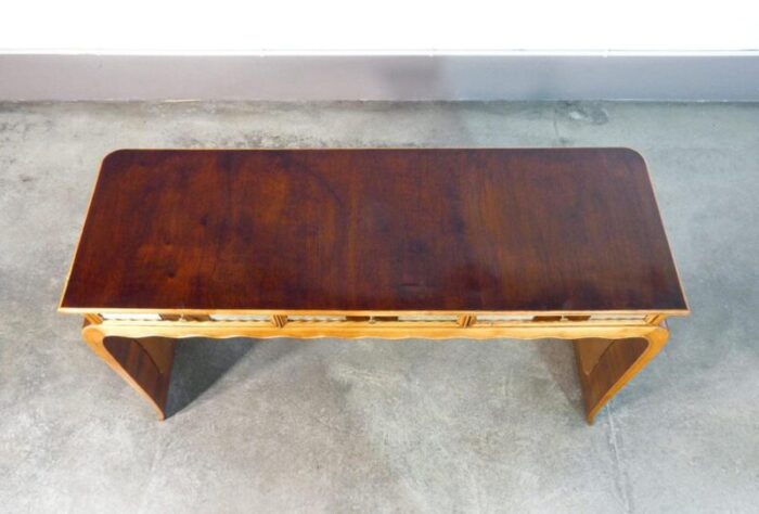 wooden desk attributed to paolo buffa 1940s 7272