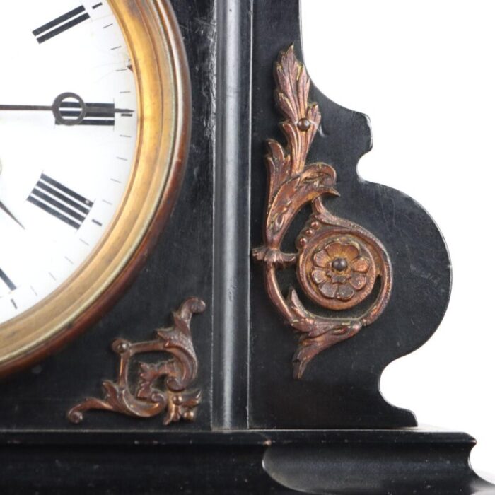 wooden freestanding clock 7572