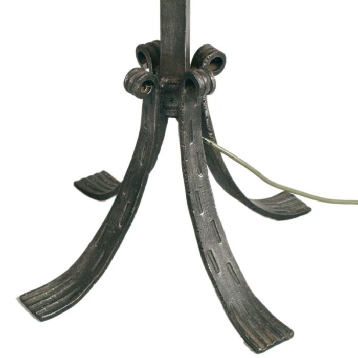 wrought iron floor lamp from tyrol 1950s 1478