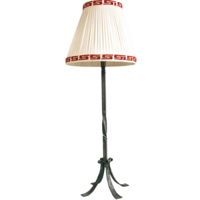 wrought iron floor lamp from tyrol 1950s 9863