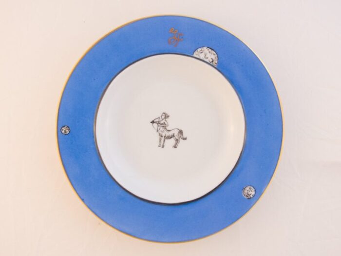 zodiac plates by lithian ricci set of 12 20