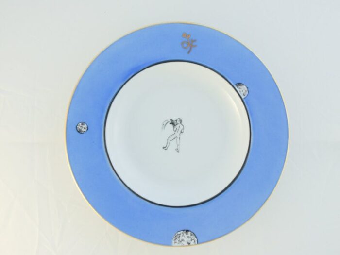 zodiac plates by lithian ricci set of 12 8